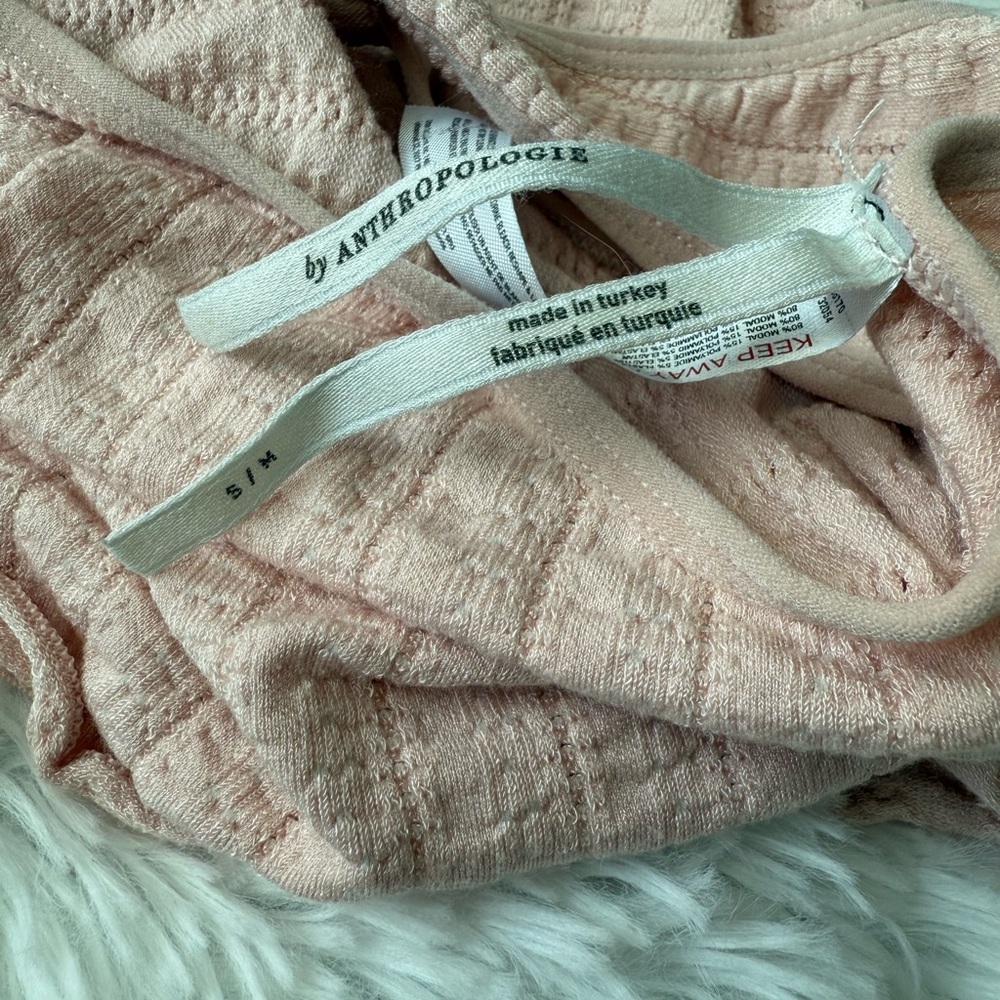 Anthropologie Pink Seamless Lace Bralette - Picture 9 of 9